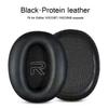 W820BT Ear Pads - 1 Pair Protein Leather Ear Pads Replacement Cushion for Edifier W828NB Headphones Gamer Earpads Cover Red