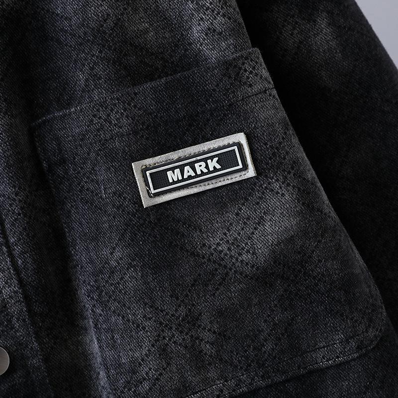 Denim Jacket Men's Autumn New Cool Top Junior High School Students Korean Version Jacket