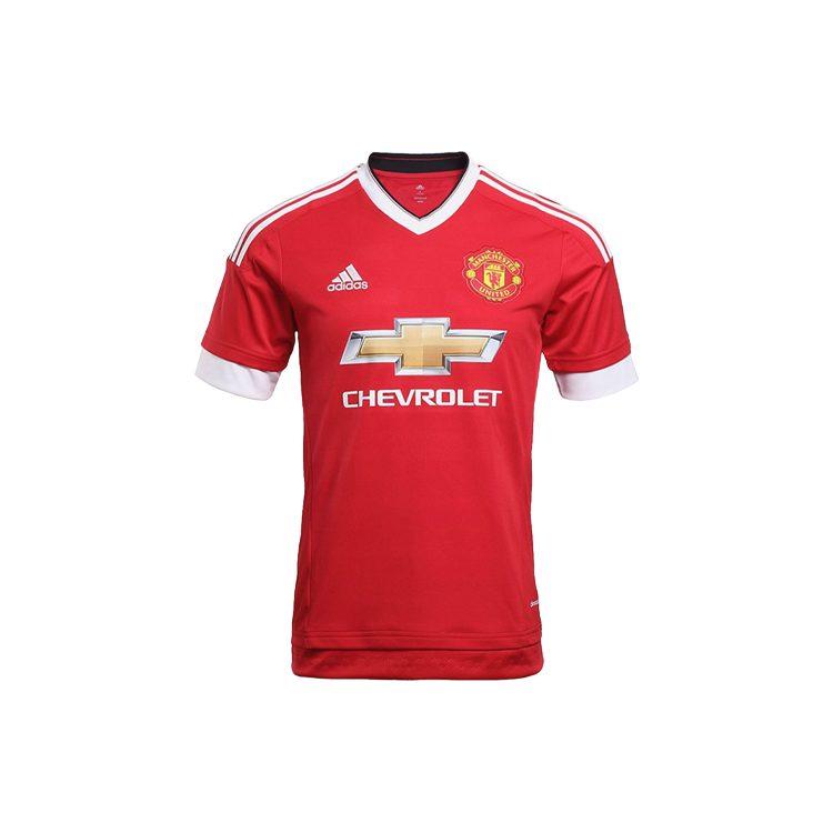 Adidas Soccer Jerseys Men's Red Moderate Straight Fit AC1414