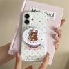 Full Screen Floral Bear Magnetic Case for iPhone 17/16 Pro Max/15 Pro