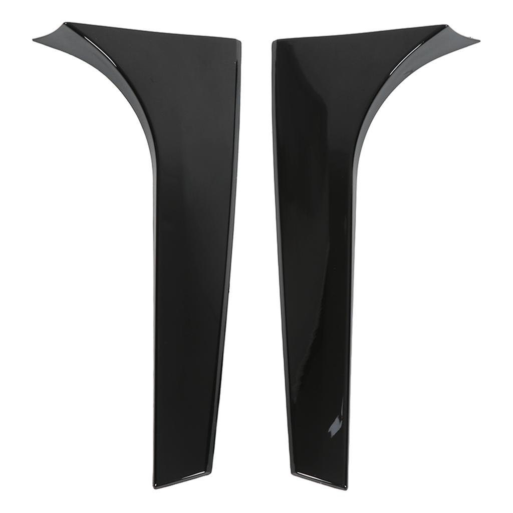 1pair Left Right Gloss Black Rear Window Side Spoiler Replacement for Mercedes Benz B Class W246 B180 B200 2012‑2018