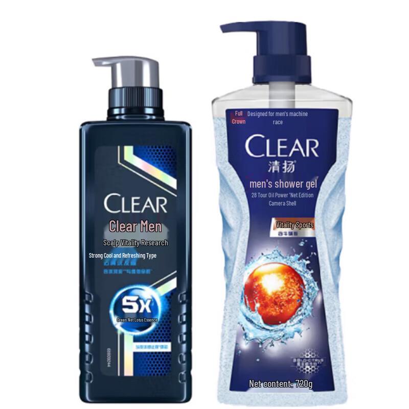 

Clear Men Anti-Dandruff Shampoo & Shower Gel Bundle