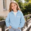 Casual Crewneck Sweatshirt Top voor Jongens en Meisjes, Comfortabele Pullover voor Dagelijks Gebruik