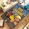 Bob Builder Theme Custom Name Carpet Rug For Living Room Bedroom Home Sofa Decoration Kids Play Nonslip Floor Mat