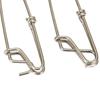 Stainless Steel Fishing  Pins With Open Eyes / Closed Eyes Swivel Connector Long Line Trolling