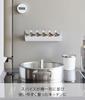 Yamazaki Tower Magnetic Angled Spice W24 X X Floating Storage for Easy 1905 Rack, White, D8.2 H7cm, Access,