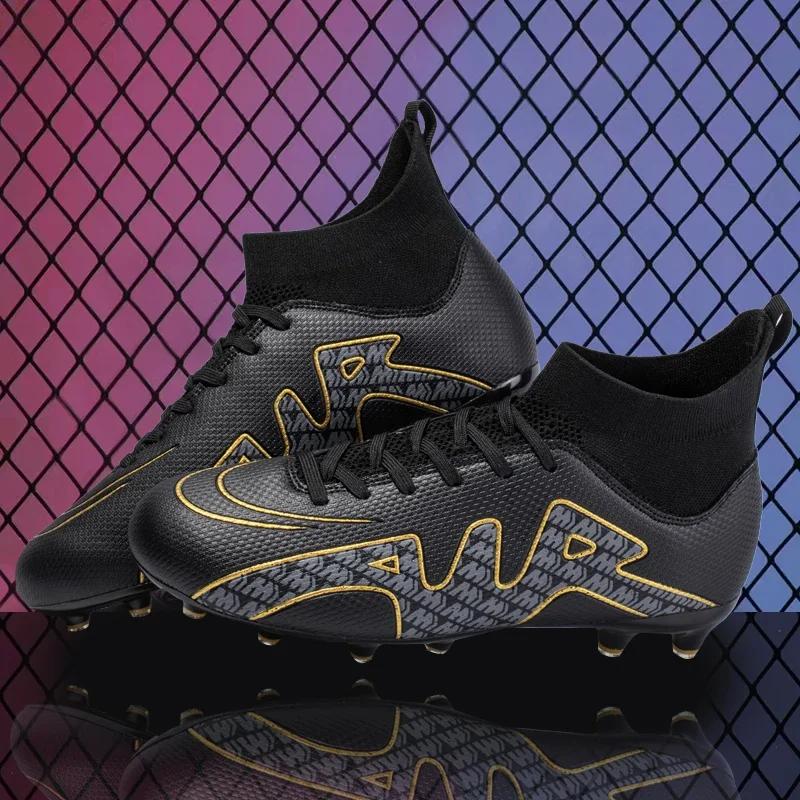 Men Football Shoes Society Soccer Shoes Sneaker Students Training Cleats Outdoor Ultralight Casual Professional Football Boots