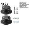 Bakelite Pot Lid Handle 2Pcs Knobs Set Universal Top Replacement Knob for Cookware Casserole Glass Heat Resistant Anti-Slip Grip Easy Installation