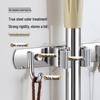 304 Stainless Steel Adhesive Mop Holder