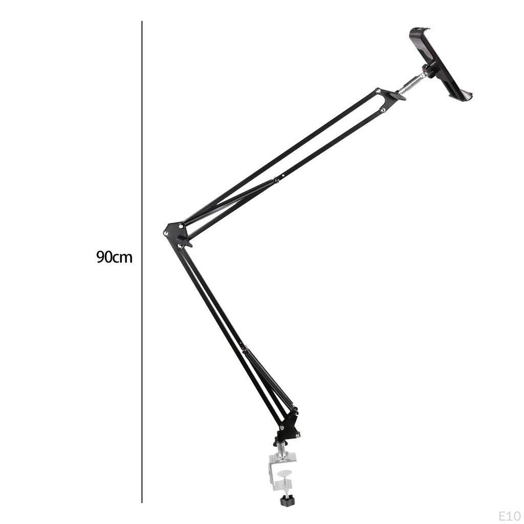 Adjustable Phone And Tablet Holder Stand for Bed, Universal Device Mount