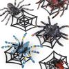Oenux Insekten Tiere Modell Spinnennetz Skorpion Fledermaus Actionfiguren Figur Miniatur Niedlich Pädagogisch Kinder Spielzeug Halloween Geschenk