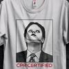 Tricou Dwight Schrute The Office Pentru Medici, Tricou Amuzant Certificat CPR Cadou Pentru Asistentă Medicală, Îmbrăcăminte Instructor CPR Pentru Prim Ajutor Tricou Spital