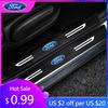 Samolepka na auto Prahové lišty dveří auta Samolepky proti poškrábání pro Ford Mondeo Fiesta Focus Ranger S MAX Kuga Edge Roush Transit Ecosport
