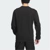 Lounge Sweatshirts Men's Black Crew Neck Moderate Regular IQ1369