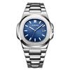 LIGE New Mens Watches Luxury Quartz Watch For Men Business Casual Wristwatch Stainless Steel Luminous Waterproof Date Clock