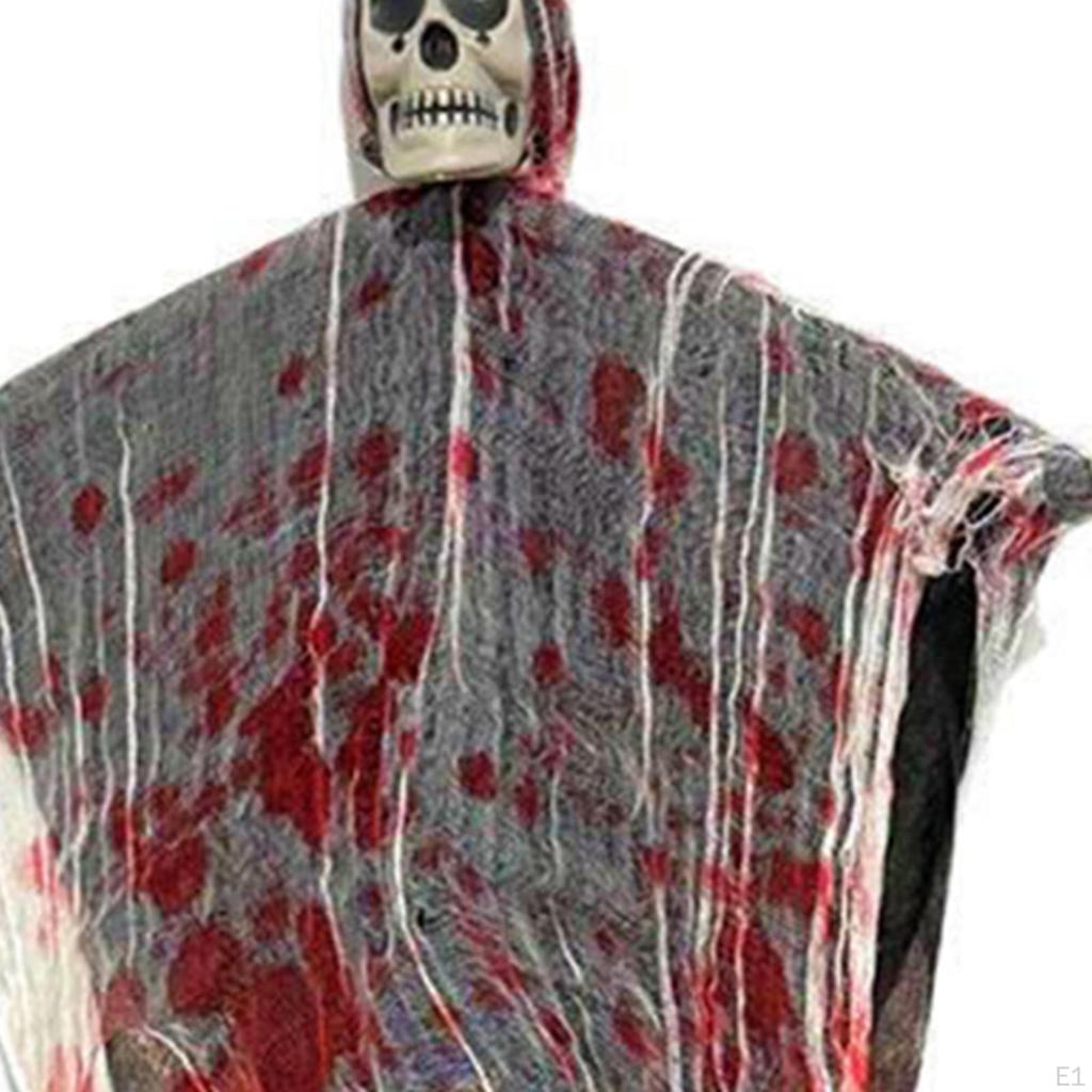 Hanging Halloween Skeleton Decoration Grim Reapers Multipurpose Realistic Sculpture Handcraft