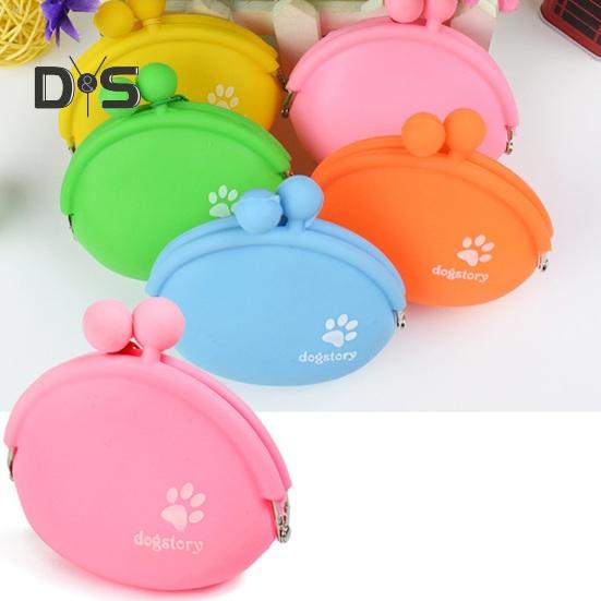 Silikon hundegodbitpose for valp snackpose Fanny Pack med klips Bærbar hundematholder for utendørs trening