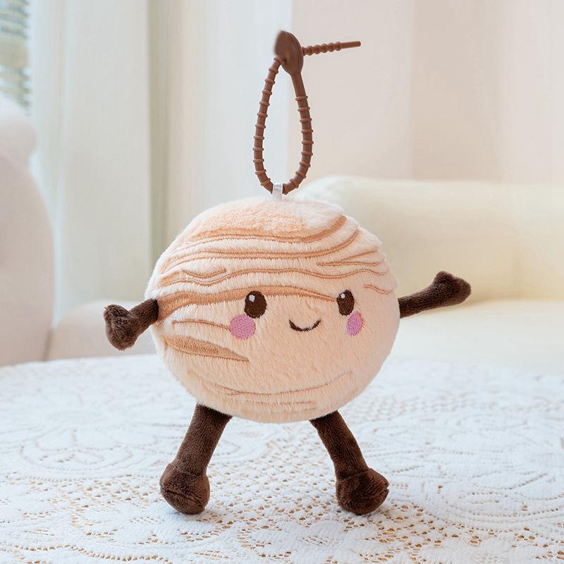 Adorable Planet Plush Toys: Moon, Earth, Saturn, Mars - Perfect for Kids' Birthdays or New Year Gifts
