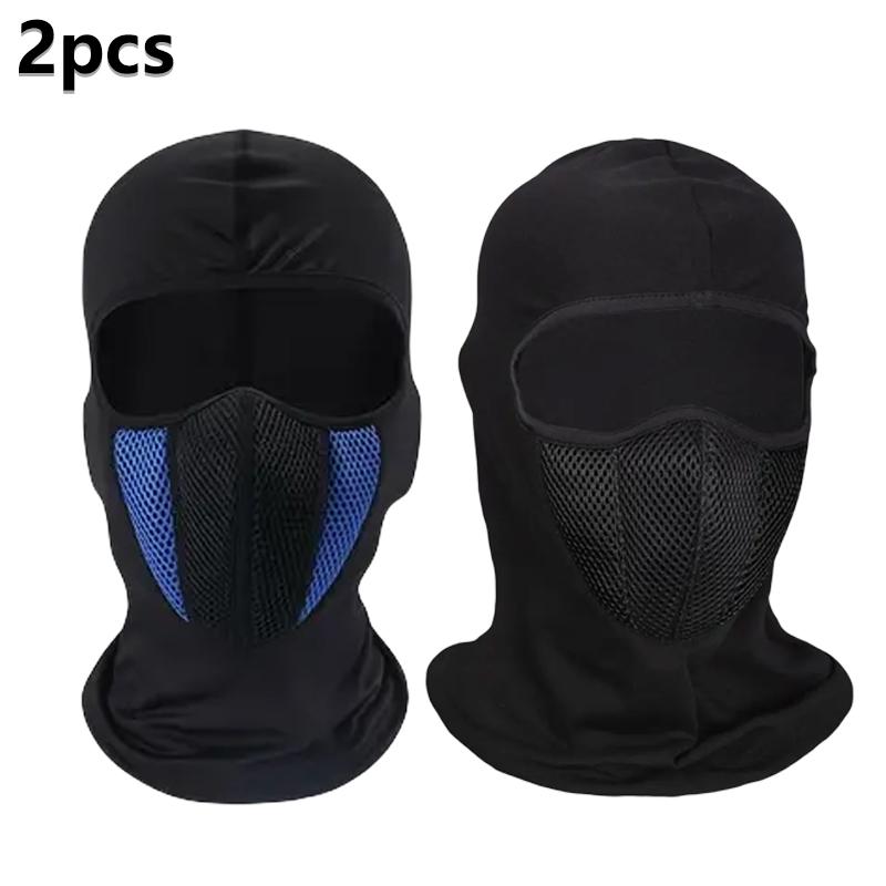 Atmungsaktive Sturmhaube, Motorrad-Vollgesichtsmaske, Motorrad, Radfahren, Fahrradmaske, Motocross-Helm, Kapuze, Moto, Reiten, Hals-Gesichtsmaske