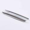 For Honda Civic Sedan 10th 2016 2017 2018 ABS Chrome Front Foglight Trims Lamp Eyelid Cover Frame Strip Sticker Car Accessories