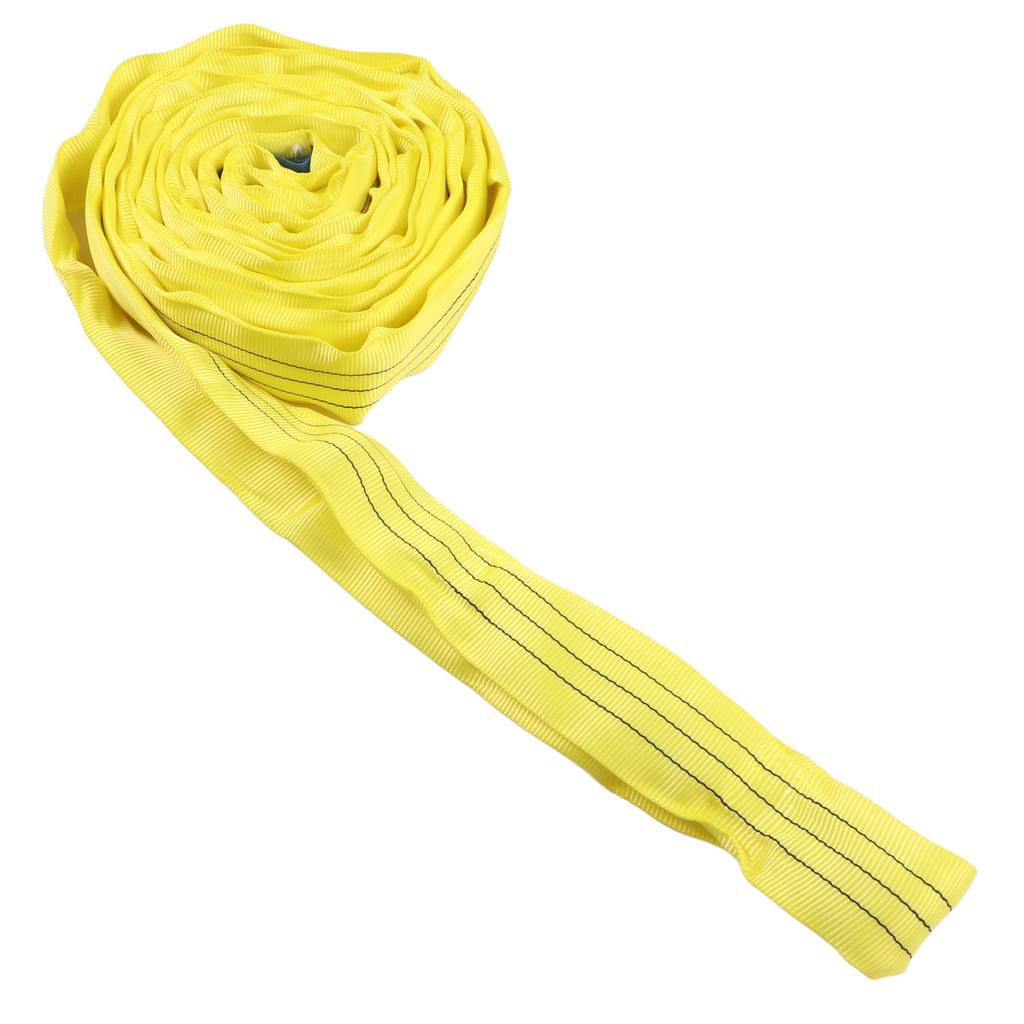 3T 3Meter Crane Lifting Rope Strong Double Eye Buckle Polyester Flexible Rigging Lifting Strap for