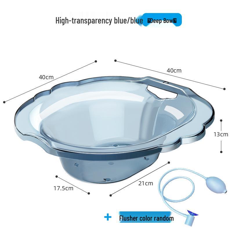 Poporodowa i dla osób starszych miska do mycia bidetowego na hemoroidy i do higieny