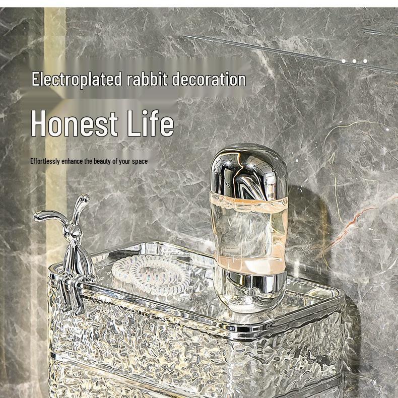 Vodotěsný nástěnný držák toaletního papíru bez vrtání