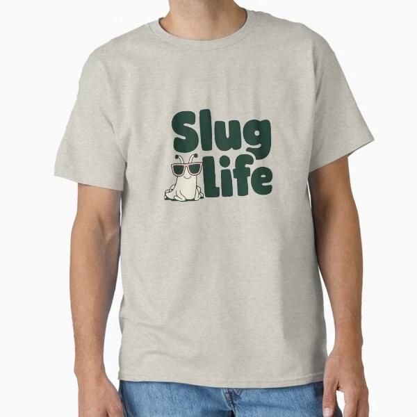 Slug Life Cute Little Creature Classic Tshirt Made In Usaaus Tshirt S2xl S