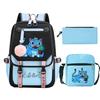 Animation Cartoon With High Value Schoolbag, Primary And Secondary School Students Leisure Backpack, Pencil Bag Set