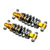 2 Pièces Amortisseurs Arrière Haute Performance 125mm Pour Vélo Électrique Trottinette, Amortisseurs Arrière à Ressort E Bike Universels