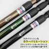 Eizer Camp Outdoor Tarp Poles, Set of 2, Aluminum, Lightweight, 230cm, Available in Black, Green, and Bronze (Black)
