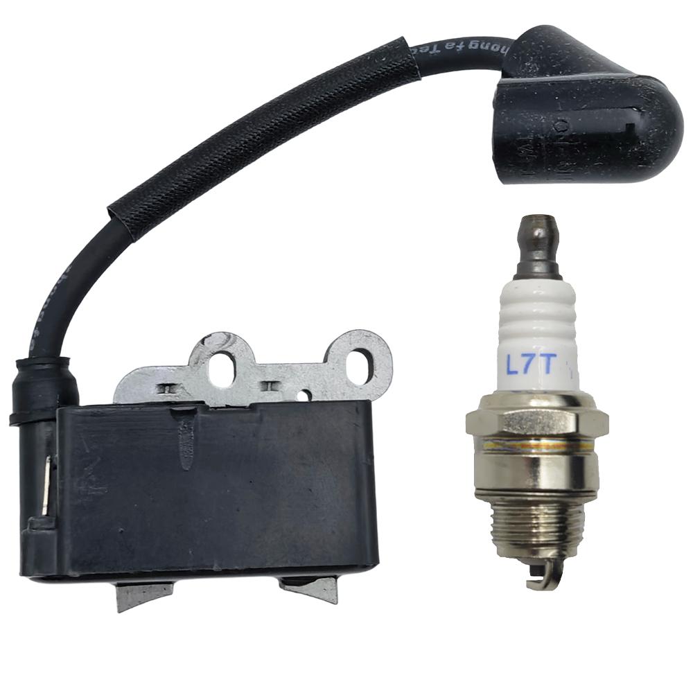 291337001 Ignition Coil For Ryobi RY251PH RY252CS RY253SS RY254BC 25cc 25.4cc String Trimmer with Spark Plug