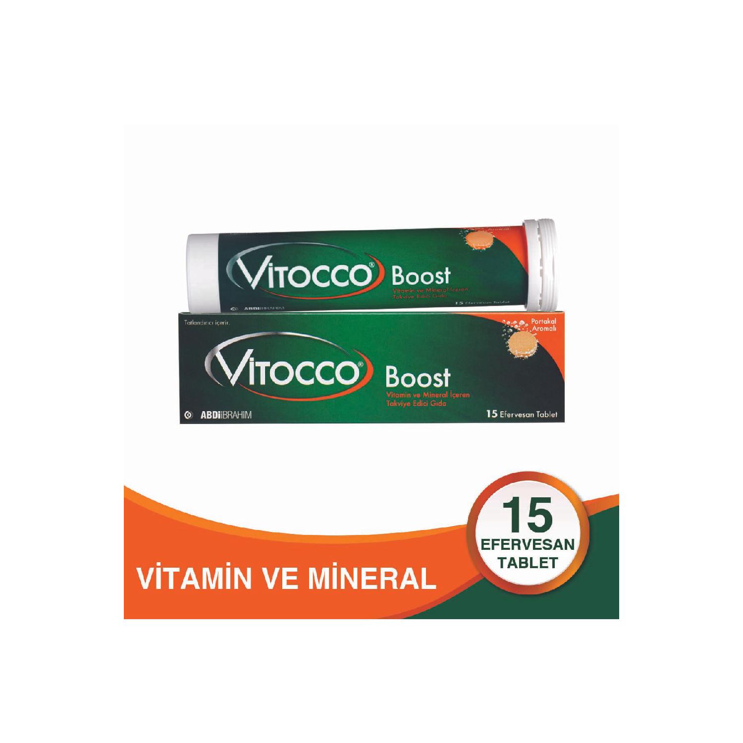 

Boost Vitamin And Mineral 15 Effervescent Tablets
