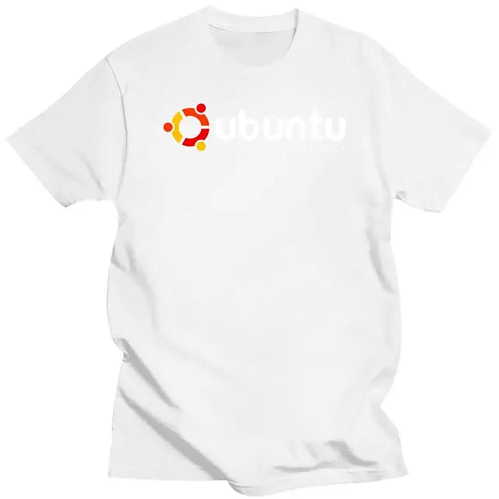 

JRJZ New Fashion Men s Clothing Summe Casual Pure Cotton 100% Linux T-Shirt for Men Clothes to Give Hot Selling #914033 S