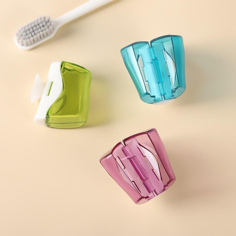 3PCS Dust-proof Toothbrush Head Covers Portable Toothbrush Cover Dust Protective Cover Home