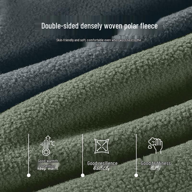 Jeanswest Men's T8035 Double-Sided Fleece Straight-Leg Casual Pants