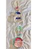 Colorful Trendy Dopamine Soft Backpack & Universal Tote with Coin Purse, Lanyard, and Phone Case