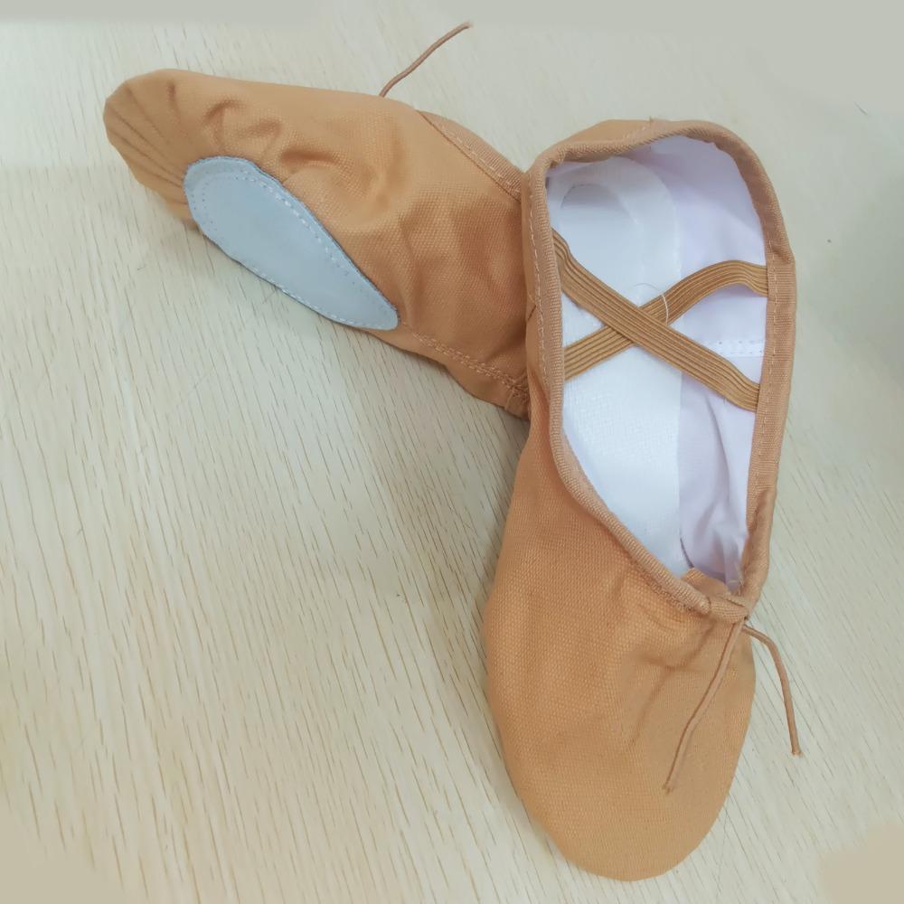 Ballet Dance Latin Dance Leather Canvas Girls Ballet Shoes Gils Shoes Flats Shoes Dance Shoes
