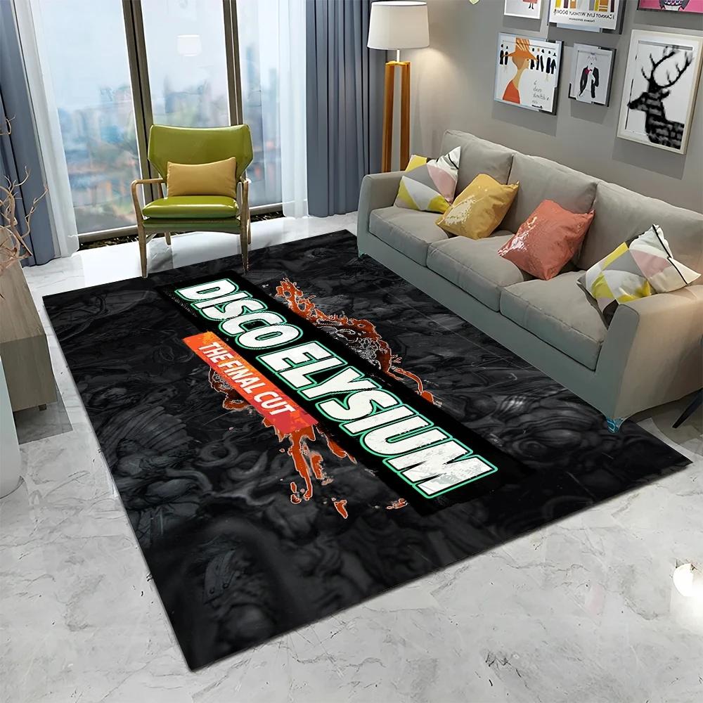 

Disco Elysium Game Gamer Cartoon Carpet Rug for Home Living Room Bedroom Sofa Doormat Decor,kid Play Area Rug Non-slip Floor Mat 40x60cm