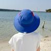Children's Hat Spring and Summer Boy Handsome Ultraman Fisherman Hat Thin Quick Drying Sun Protection Sun Hat Breathable Beach Hat