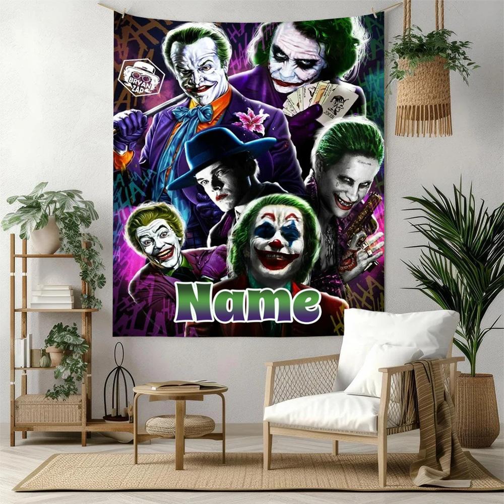 Warner Custom Your Name Wall Decor Tapestry Art For Pet Memorial Birthdaywedding Party Backdrop Family Gift