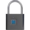 Keyless Portable USB Charging Fingerprint Lock,Smart Padlock Quick Unlock Waterproof and Rustproof,Smart Lock for Warehouses, Gym, Schools, Homes,