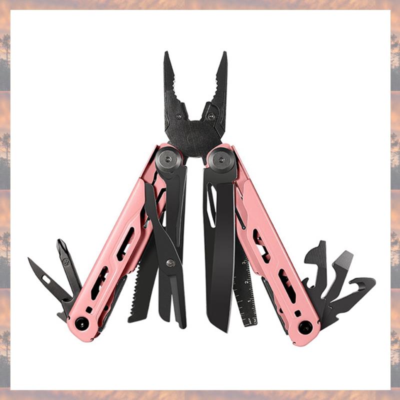 

2025 Trend Multi-Function Tool Folding Pliers Needle-Nosed Pliers Multi-Function Small Pliers Outdoor Emergency Survival Gadgets розовый
