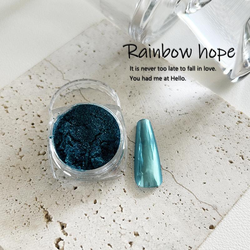 

Polarized Magic Mirror Powder Is Soft And Easy To Rub, Nail Does Not Fly Powder, Hook Edge Powder, Bright Nail Glitter Diy Wearing Nail Material лазурь