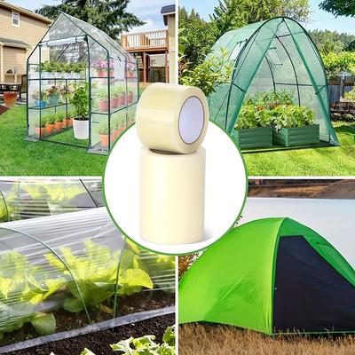 1 Roll Greenhouse Repair Tape Durable PE Raincoats Plastic Outdoor Colorful Gaffer Tapes Workshop Pipe Cloth Fabric Umbrellas