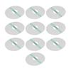 10pcs Sensor Covers Oval Shape Adhesive Waterproof Breatheable Sensor Patches for Shower Walking