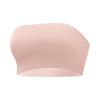 Plus Size Seamless Ice Silk Anti Slip Push Up Comfortable Breathable Women Bandeau Bra