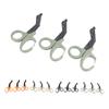 3Pcs Emergency Response Shears Stainless Steel Multifunctional Medical Scissors Bandage Scissors for