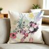A-Angels of Delusion ZZZ Game Square Double-Sided printed Pillow Case Bedroom Bedside Pillow Sofa Cushion Cover