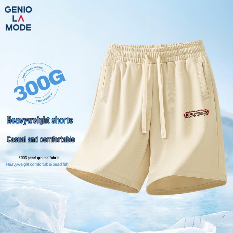 GENIOLAMODE Men s Kung Fu Panda Co-branded Casual Shorts XL